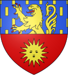 Blason ville fr Dole (Jura)